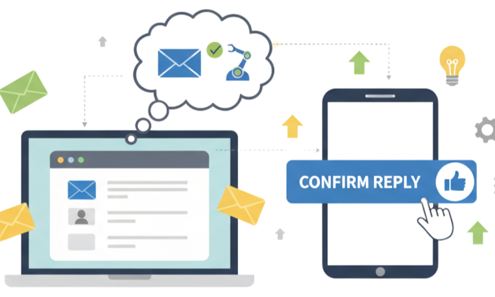 メール業務の改善イメージ